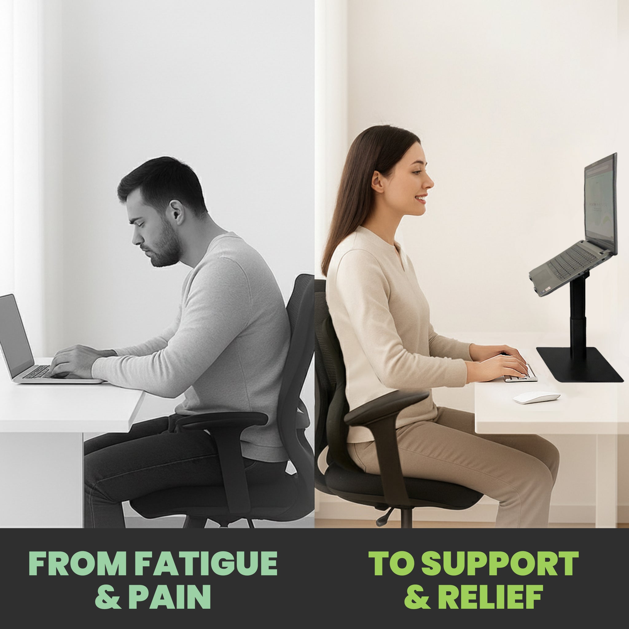 Ergofix Premium Lumbar Cushion – Ergonomic Back Support for Office & Home