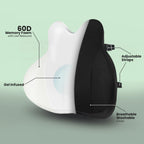 Ergofix Premium Lumbar Cushion – Support Your Lower Back & Sit More Comfortably Without Replacing Your Chair