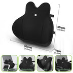 Ergofix Premium Lumbar Cushion – Support Your Lower Back & Sit More Comfortably Without Replacing Your Chair